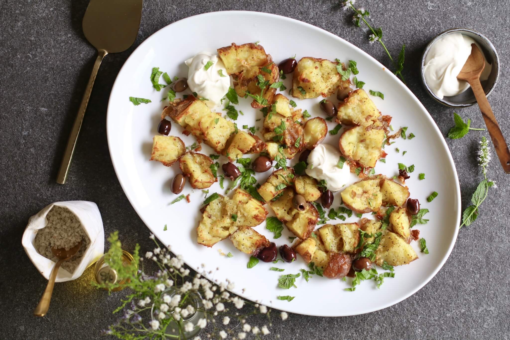 Kruidig Geplette Aardappelen Uit De Oven Beaufood